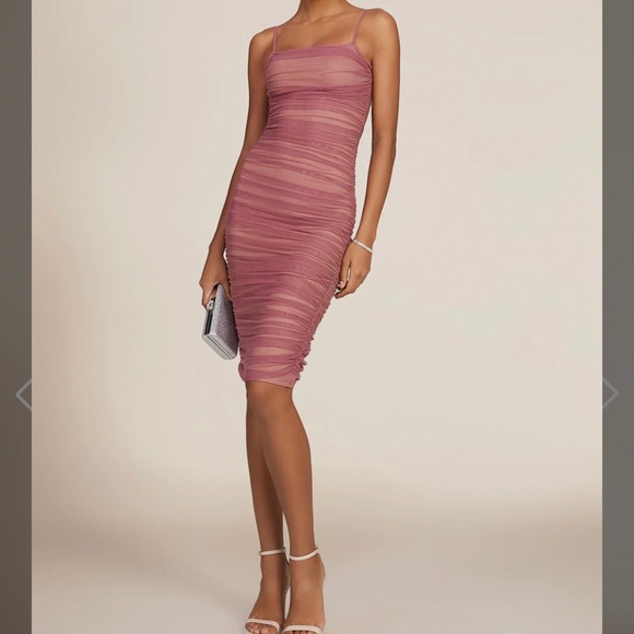 NWTO ruched dress - Picture 1 of 4